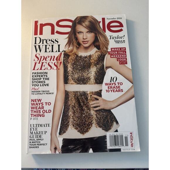 Instyle Nov 2014 Issue | Taylor Swift Cover - Picture 1 of 2